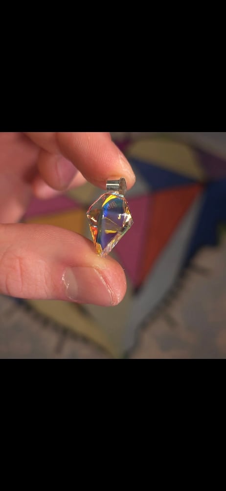 Image of Optical shield pendant 
