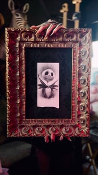 Image 5 of 'THE PUMPKIN KING' - Original Graphite Drawing on Paper