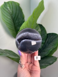 Image 2 of CHOOSE YOUR OWN DRUZY AGATE X QUARTZ SPHERES -BRAZIL-