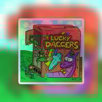 Image 2 of Lucky Daggers - Holographic sticker
