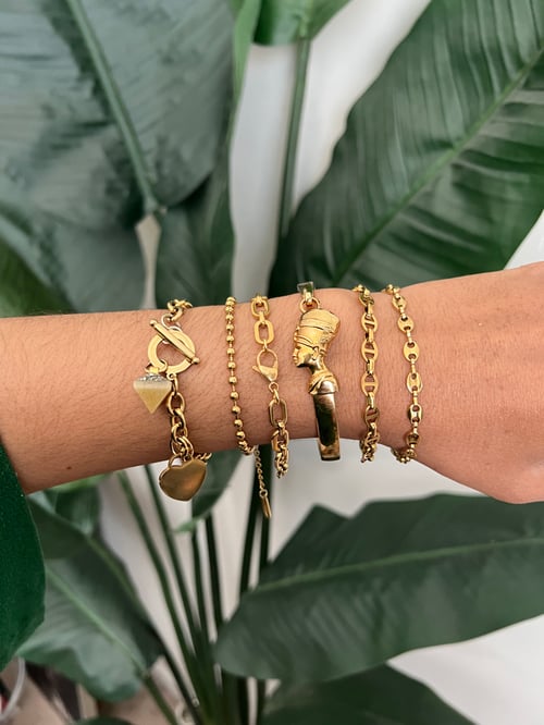 Image of PILAR • Gold Stacking Bracelet