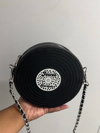 Image 2 of Vintage Vibes Vinyl Record Purse – "Jewel Records" Edition
