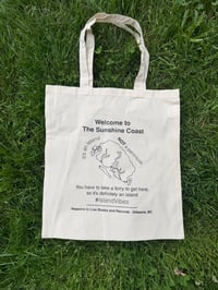 Image 2 of “It’s an Island” Tote Bag
