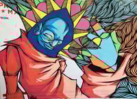 Label 228 Framed  - Untitled 7