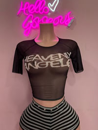 Angel tee- blackh