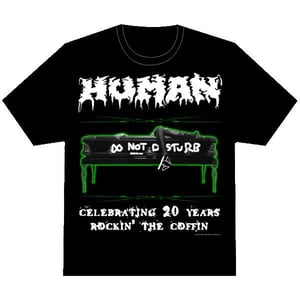 Image of Human - 20th Anniversary "Rockin' The Coffin" tee