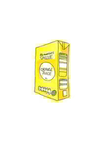 Image of Value brands limited edition print: Morrisons Value