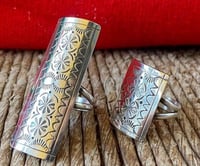 Image 2 of Sterling Silver Totem Rings