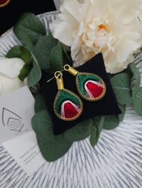 Image 5 of Drop Earrings Not Bombs (Made in Egypt)
