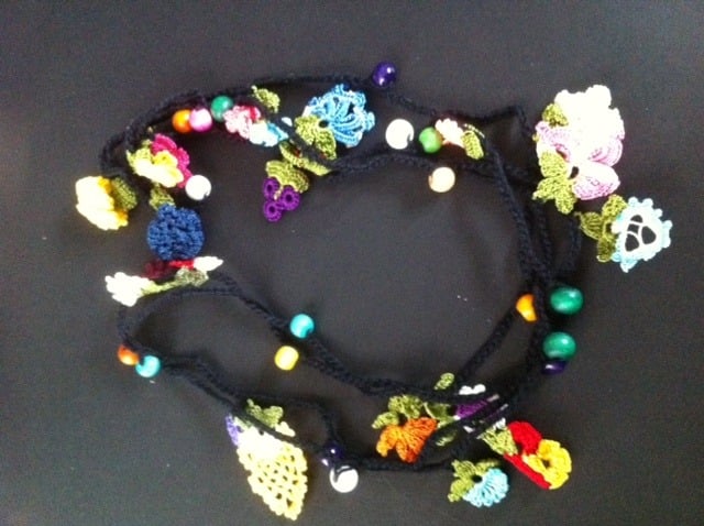 Image of OYA-"Tig Embroidery" Necklace