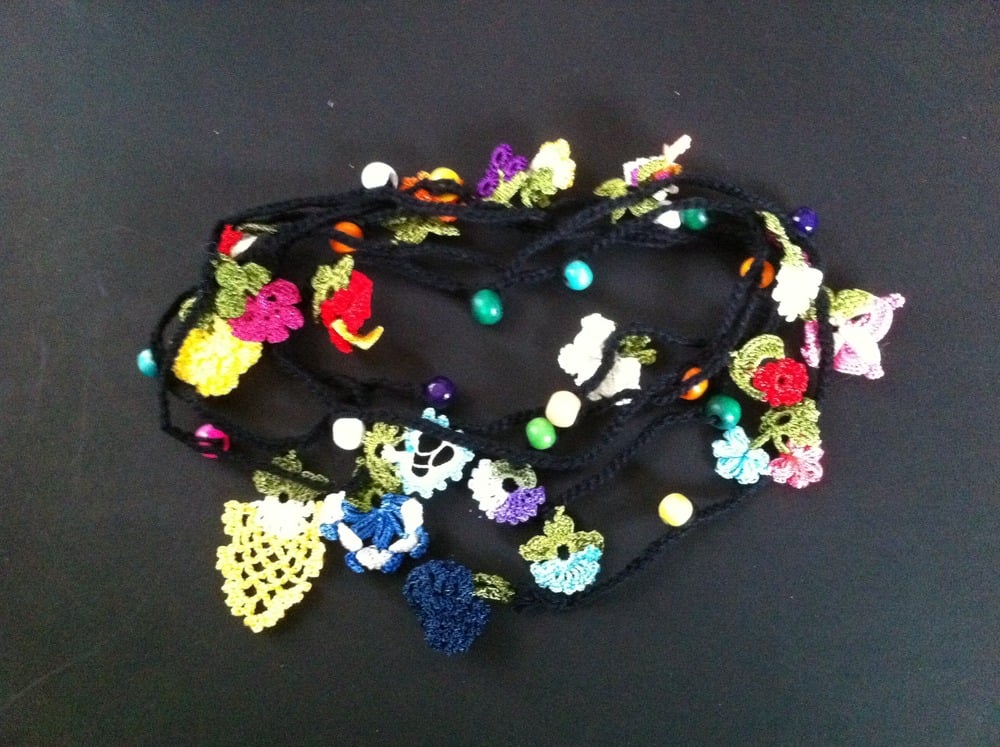 Image of OYA-"Tig Embroidery" Necklace