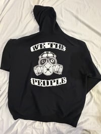 Image 1 of We The People Gasmask Zip Up Hoodie