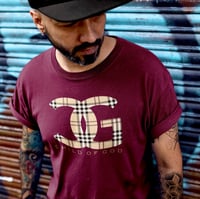 Image 1 of Child Of God / Burgundy/ Plaid 