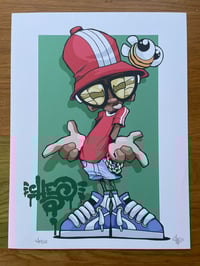 Bboy sample print.. A3 on watercolour paper  Cheo Signed print