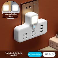 Image 23 of Multi-Functional Office Style USB Plug Adapter Home Use Wireless One To Multiple Plug Board With Lig