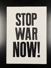 STOP WAR NOW