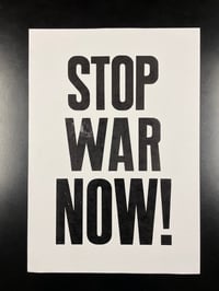 Image 1 of STOP WAR NOW