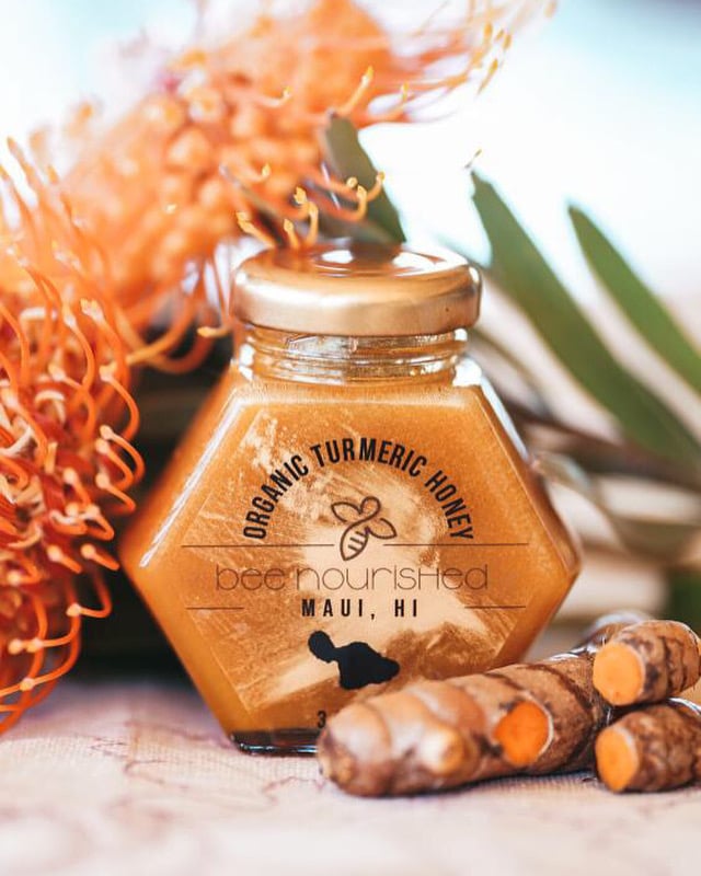 Organic Tumeric Honey Bee Nourished Healing Products