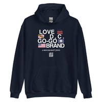 Image 2 of LOVEDCGOGO "A MITCHCRAFT JOINT" Dark Unisex Hoodie (see color options)