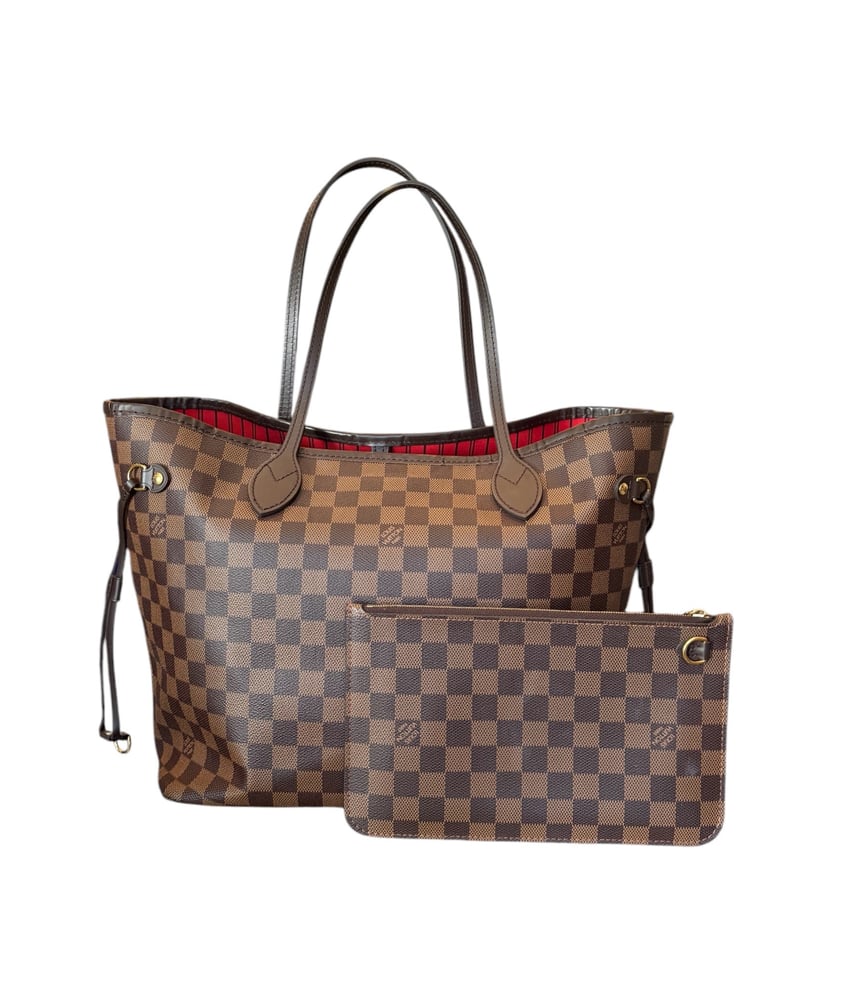 Image of Louis Vuitton NM MM Ebene Neverfull Tote 974-47