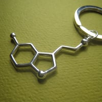 Image 3 of serotonin keychain