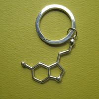 Image 4 of serotonin keychain
