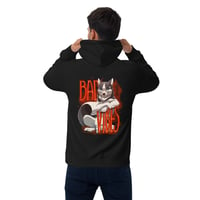 Image 1 of Unisex eco raglan hoodie - Dog w/ Bad Vibes