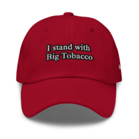 Image 3 of Big Tobacco Dad hat.