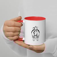 Image 3 of Boston Terrier Mug with Color Inside