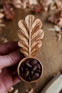 Image 9 of Oak Leaf~   Coffee Scoop 
