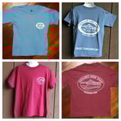 Image of LIMITED QUANTITIES!!! Burgandy or Denim Blue Tee Shirts