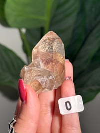 Image 16 of CHOOSE YOUR OWN NATURAL (UNPOLISHED) RUTILE IN QUARTZ POINT -BRAZIL-