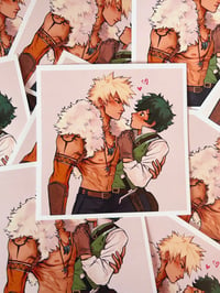 Image 2 of Fantasy BakuDeku .*+ art print 