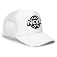 Image 4 of NOLAglobal® - Trucker Hat [B/W]