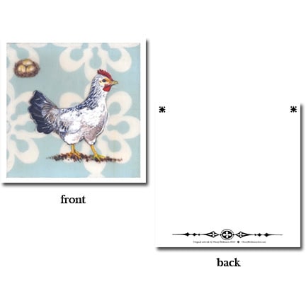 Image of Henny Penny - card