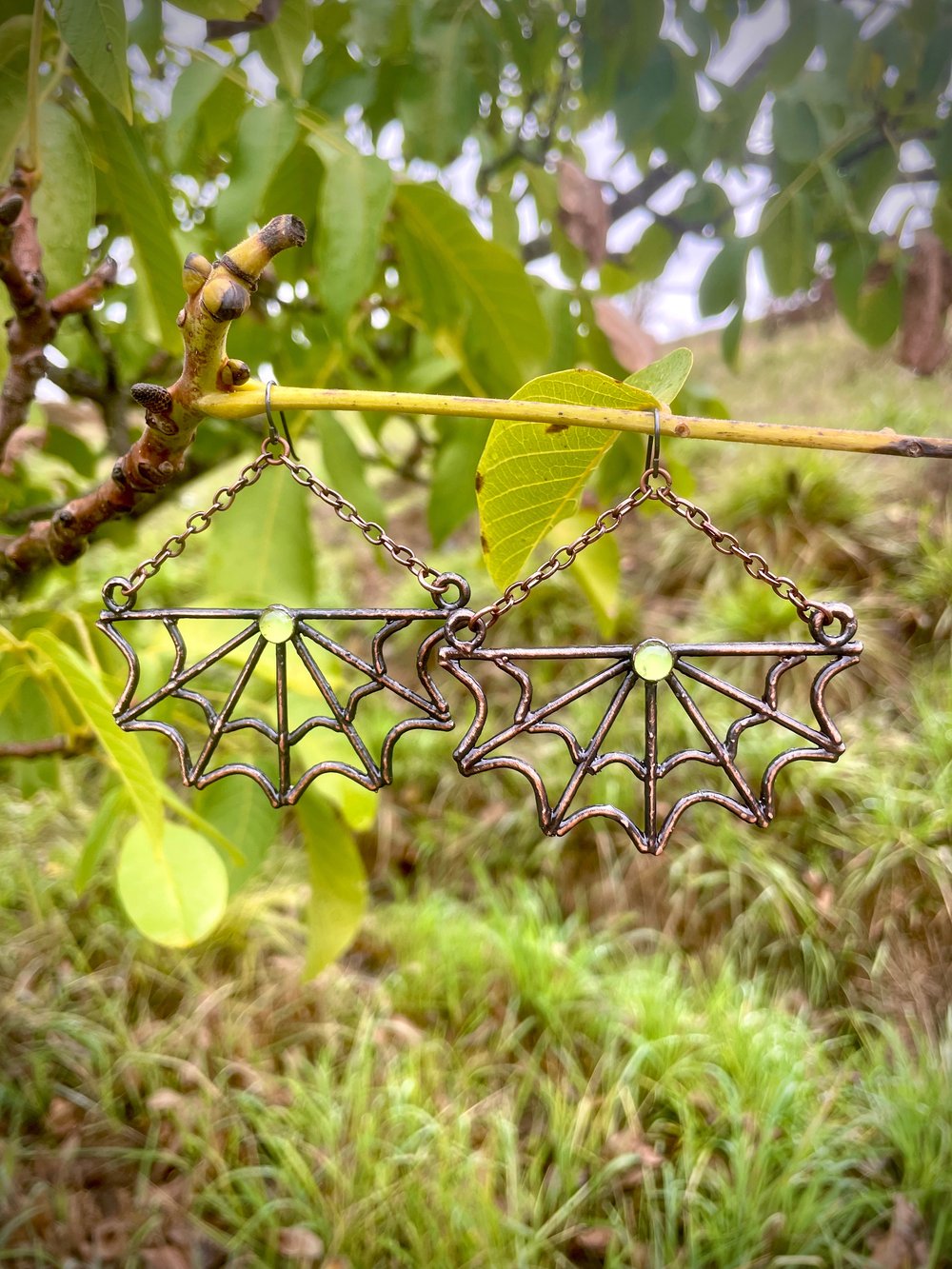 Spiderweb Earrings