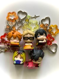 Image 1 of haikyuu sleeping keychains
