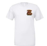 White -Tee colorful F.Y.Fent logo