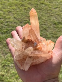 Image 1 of Pink Madagascar Quartz Cluster | Madagascar #3021