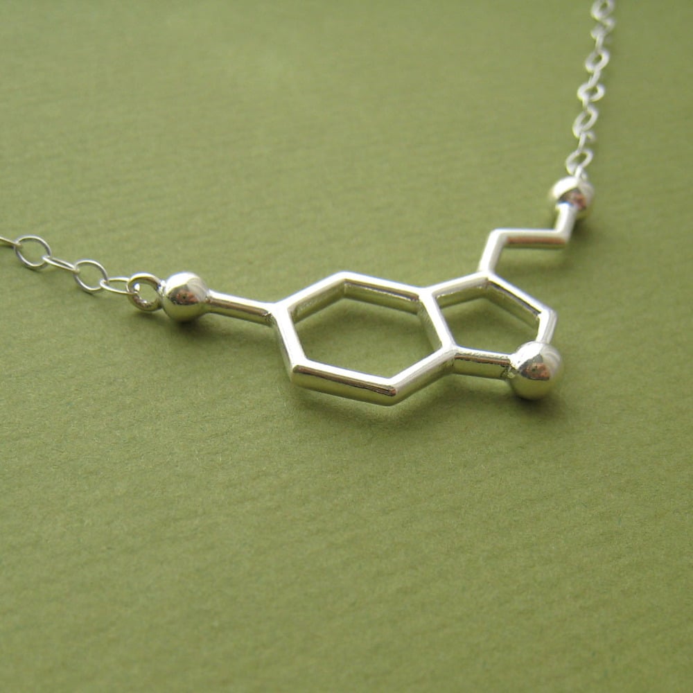 Image of serotonin necklace - link