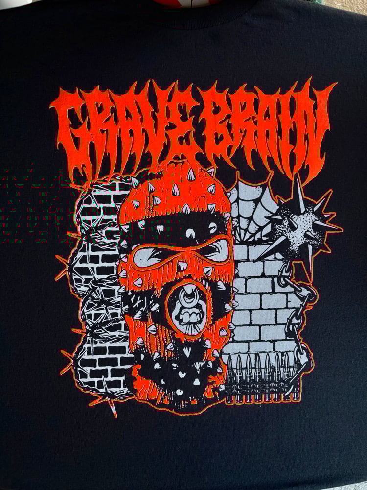Image of GRAVE ORANGE GLOW SHIRT
