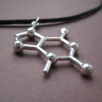 Image 3 of theobromine necklace - black