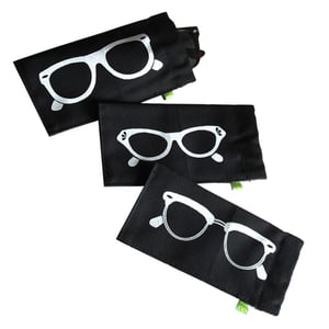 Image of Classic Frames ) Squeeze Eyeglass Case Slash Sunglass Case