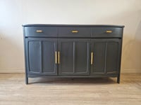 Image 1 of Custom Order: Stunning Curved Sideboard by Nathan