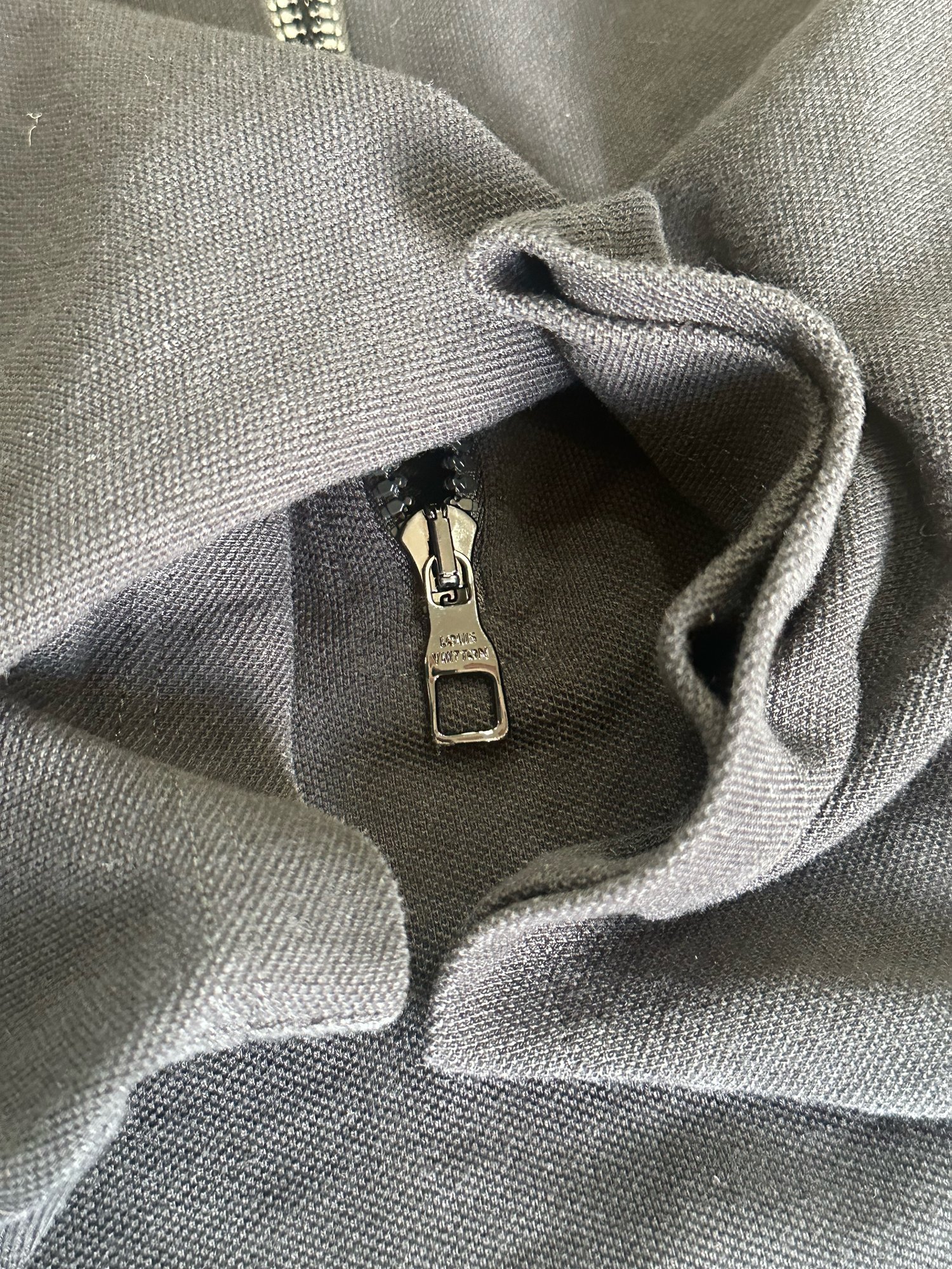 Image of Louis Vuitton SS19 Plain Rainbow Polo Halfzip