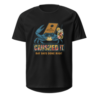 Image 5 of “Crushed It.” Bay Days Done Right – Breathable Mesh Athletic Shirt (Unisex)