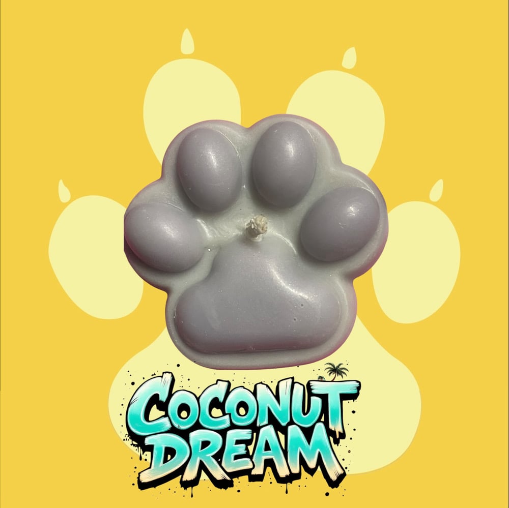 Image of Coconut Dream Paw Candle