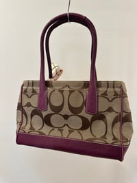 Image 2 of Vintage Coach Signature Hamptons Handbag