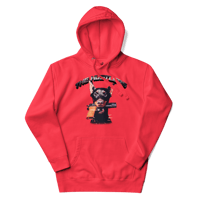 Image 1 of Red “Doberman” Hoodie 