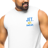 Image 1 of Jet. Set. Sweat. Athletic Shirt